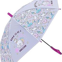 Prisma Collection Unicorn Umbrella for Girls, Eva (Multicolor)-11
