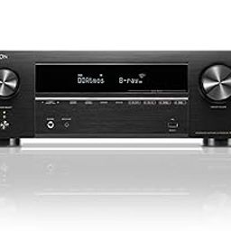 Denon AVR-X1800H 7.2 Channel AV Receiver - 80W/Channel, Wireless Streaming via Built-in HEOS, WiFi, & Bluetooth, Supports Dolby Vision, HDR10+, Dynamic HDR, and Home Automation Systems-2