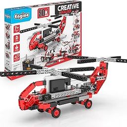 Engino Inventor 90 Models Motorized Set, Multi Color-27
