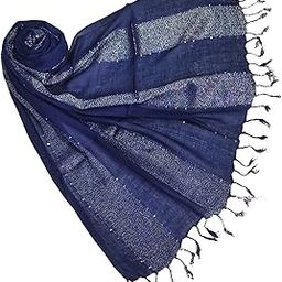 Saba Fashion Women Striped Scarf Shawl Dupatta Hijab Wrap Scarves Stoles-image-90