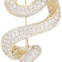 Zodiac Snake Brooch | Fashion Pin for Suits & Coats | Exquisite Year of the Snake Lapel Pin | Stylish Minimalist Brooch for Men & Women-picture-46