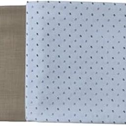 Combo Pack of 2 Exclusive Men's Light Khaki And White Printed Cotton Blend Shirt/Kurta Fabric: Perfect for Formal & Casual Wear - Size: 2.50 Meters each-image-97
