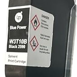 W3T10B Inkjet Printer Cartridge (Black 2590 Solvent Print Cartridge) Black Ink Cartridge (New) (Black)-image-88