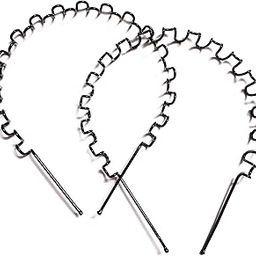 Zig Zag Hair Band Black-32