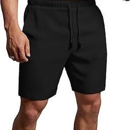 Zip Pocket Regular Fit Shorts for Men | Cotton French Terry Fabric |-image-9