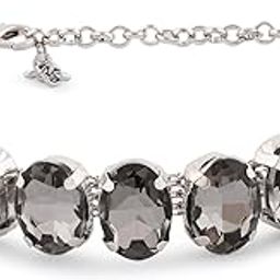 Black Dazzling Artificial Stones Contemporary Adjustable Bracelet For Women-ZPFK16710-image-42