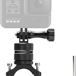 yantralay 360° Rotatable Aluminium Bike Handlebar Mount for Hero 10/9/8 - Compatible with SJCAM, Insta 360, DJI - Multi-Angle - Action Camera Accessories-image-47