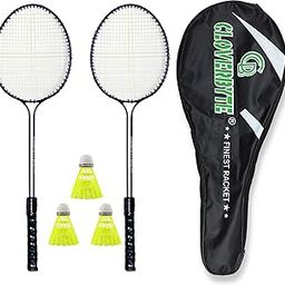 CLOVERBYTE Double Shaft Badminton Set (2 Rackets, Badminton Bag and Pack of 3 Shuttlecock) Badminton Kit-17