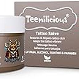 Teenilicious Tattoo Salve | Tattoo Salve To Soothe Newly Inked Skin | Maintains Inked Skin Health | Suits All Skin Types | Non-irritating Formulation-11