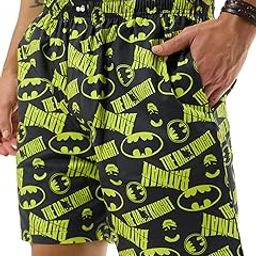 Official DC Merchandise Batman Men's 100% Poplin Cotton Regular Fit Boxer-image-95