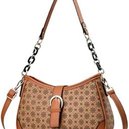 Elegant Fancy Shoulder Bag with Fashionable Gold and Black Chain Strap Crossbody Sling Purse For Women and Girls-image-3