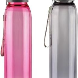 CELLO Athlete Bottle with Flip Top Lid, 800ml, Set of 2 | Assorted | Break & leak proof | Freezer Safe | Easy to carry loop | Ideal for Gym, Office, Travel-14