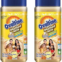 OVALTINE Malted Milk Glass Jar Drink Powder Rich In Flavored 400gms (Pack of 2)-15