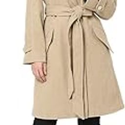 Women's Beige wool coat-10