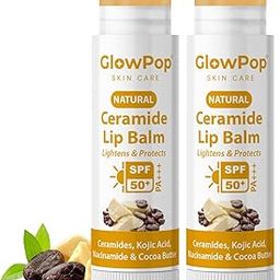 GlowPop Lip Balm with SPF 50 PA+++ - Brightening Lip Balm for Dark Lips with Kojic Acid & Niacinamide - SPF lip balm for Women & Men 5g (2)-image-84