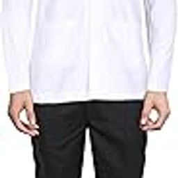 Unisex White Full Sleeve Lab Coat | Doctors Apron for Laboratory, Medical Students, Pharmacists | TERRY COT Blend Fabric-image-36