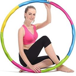 Crazy Sports Plastic Hula Hoop, Exercise Ring for Fitness with 30 inch Diameter for Boys, Girls, Kids and Adults (Multicolor)-image-78