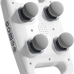 4-Head Massage Gun Deep Tissue Pro - Electric Massager Machine Pain Relief 20 & 6 Massage Modes, Timing Full Body Massager for Pain Relief, Back, Legs, Neck, Multicolour-image-48