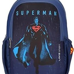 47cm Superman Kent 33 litres Casual Laptop Backpack for Men/Women & Boys/Girls (Navy)-image-93