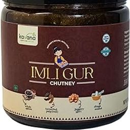 Kavana Imli-Gur Chutney 300 gms| Sweet & Tangy | Made with Tamarind, Jaggery & Rock Sugar | No Refined Sugar | Traditional Indian Chutney | 100% Natural-image-89