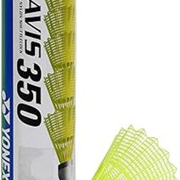 Yonex Mavis 350 Nylon Shuttlecock With Blue Racquetballs Cap (Yellow, Racquetball)-26