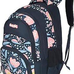 By Hotshot1594|School Bag|Tuition Bag|College Standard Backpack|For Girls & Women|19 Inch|35 L School Bag,Navy Blue-image-58