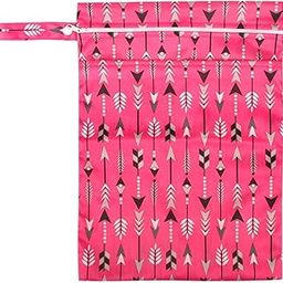 CALANDIS™ Baby Nappy Bag Stroller Storage Bag Water Resistant Diaper Pouch for Daycare Pink | Diaper Bags | Diapering-15