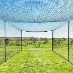 Sports Nets Cricket Batting Practice Net Cage Regular Training Netting for Outdoor Backyard Ground Sports Blue Colour (70 * 10 Feet)-picture-25