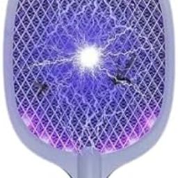 ASTHORE ENTERPRISE Rechargeable Electric Fly Swatter Mosquito Racket Bat with COB Light Made in India with 6 Month Warranty Anti-Machhar, Anti-Makhi Solution | USB Charging Cable-27