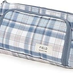 Trexee Large Capacity Pencil Bag Pouch with Handle & Portable Makeup Bag, Stationery Bag for All (Blue Cyan)-image-12
