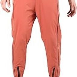 Men's Regular Fit Mid Rise Solid Sports Running Gym Track Pant Lower With Pocket-image-27
