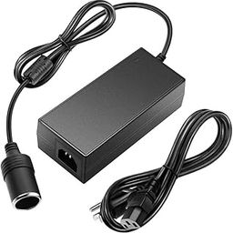 SHNITPWR AC to DC Converter 12V 8A 96W Power Supply Adapter with Car Lighter Socket 100~240V AC to DC 12 Volt 8 Amp 6A Transformer for Car Tire Inflator Vacuum Cleaner and Other Car Devices Under 96W-picture-13