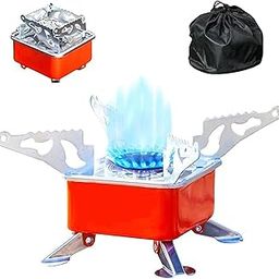 Portable Camping Stove, Portable & Foldable High-Efficiency Gas Stove, Ultra-Mini Design for Versatile Outdoor Scenarios Including Hiking Road Trips (Camping Stove)-image-62