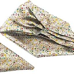 Food and Kitchen Collection Printed Satin Neckwear Ascot and Matching Pocket Square Set for Men-picture-25