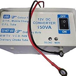 RASHRI ; One For All 12v DC to AC Converter for SMPS, Colour TV, DVD, DTH, CFL, Mobile Charger with Double Socket-37