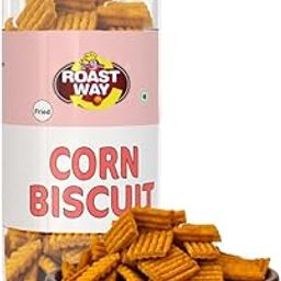Roastway Foods Corn Biscuit Chips – Wholesome, Gluten-Free Snack | High-Fiber, Vegan, Trans Fat Free Superfood-image-17