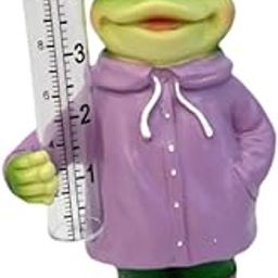 CALANDIS™ Resin Animal Statue Patio Outside Measurement Tube Outdoor Garden Rain Gauge Frog 20.4x10.8x7.3cm | Rain Gauges | Garden Dacor | Yard, Garden & Outdoor Living-image-88