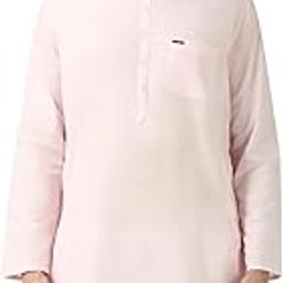Men's Everyday Festive Solid Long Kurta Cotton-image-1