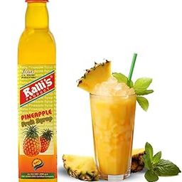 Ralli's Pineapple Syrup Sharbat 500ml - Instant Refreshing Drink | Perfect for Cocktails, Mocktails, Beverages, Juices, Milk Shakes, and Desserts-1