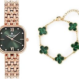 Premium Stainless Steel Watch Gift Set for Women | Watch + Bracelet | Mothers Day Gift for mom | Gift for Birthday & Anniversary | Luxury Gifting for Her | Water Resistant-image-28