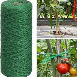 ecofynd Garden Twine, 50 Mtr 2Mm Green Plant Ties, Strong Jute Twine String for Climbing Plants, Tomatoes, Crafts and Decoration, TrellISIng Wire for Home (2Mm, 50 Meters, Dark Green), 1 Count-picture-20
