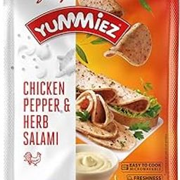 Yummiez Salami Chicken - Pepper and Herb, 250g Pouch-32