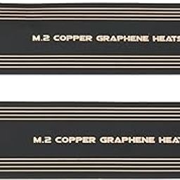 M.2 SSD Graphene Heatsink, High Performance Fast Cooling SSD Heatsink with Thermal Conductive Adhesive, Solid State Disk Cooler-image-30