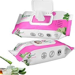 Putuncare Cleansing Soft baby wet Wipes with Lid combo offer pack I 80 Wipes x pack of 2=160 Wipes I Extra Thick & Alcohol free, PH Balanced, Paraben-Free I Prevents Rashes & Redness-image-34