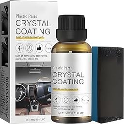 ZONVER® Cristal Cohaltin Car Trim Restoration AutoGlow Crystal Coating for Car Plastic Parts with Applicator Sponge Plastic Renovation Coating Agent And Restorer for And Exterior-image-92