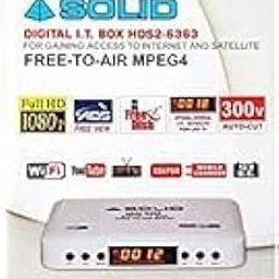 NTMY SO, LID HDS2-NEW 6363 MPEG-4 Digital IT Set-Top Box DD Free to AIR Channel Life TIME-30
