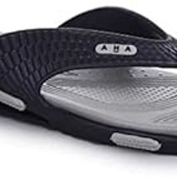 A-Ha Mens N.Blue Bin Flip Flop Sandal, Size_45, Gray-image-87