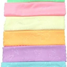 Multicolor Handkerchiefs Women Formal Daily Use Cotton Hanky Face Napkin Wipes Multicolor Pack of 12 & 24-image-66