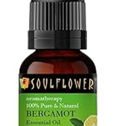 Soulflower Bergamot Essential Oil for Hair Growth, Moisturising Skin, Face, Dandruff Control, Home Diffuser, Aromatherapy - Chemicals Free, No Synthetic Color or Fragrance, 15ml-image-26