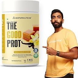 NATURALTEIN The Good Prot 1 kg (Chocolate) | 22g Protein Per Serving | No Artificial Flavors | Clean & Natural Protein Blend | Plant & Whey Protein Mix | 100% Natural-13